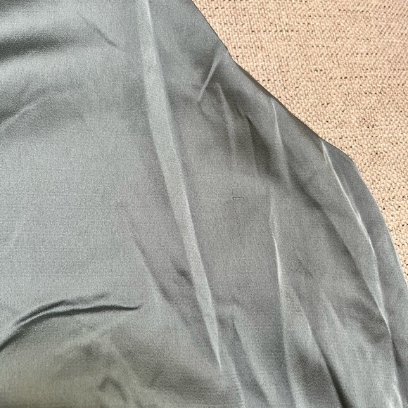 Lulu's Slate Blue One-Shoulder Maxi Dress - Picture 12 of 12